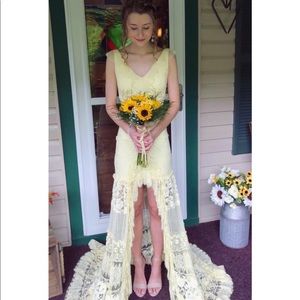 Beautiful high low Sherri Hill prom dress! Only wore once!multiple compliments!